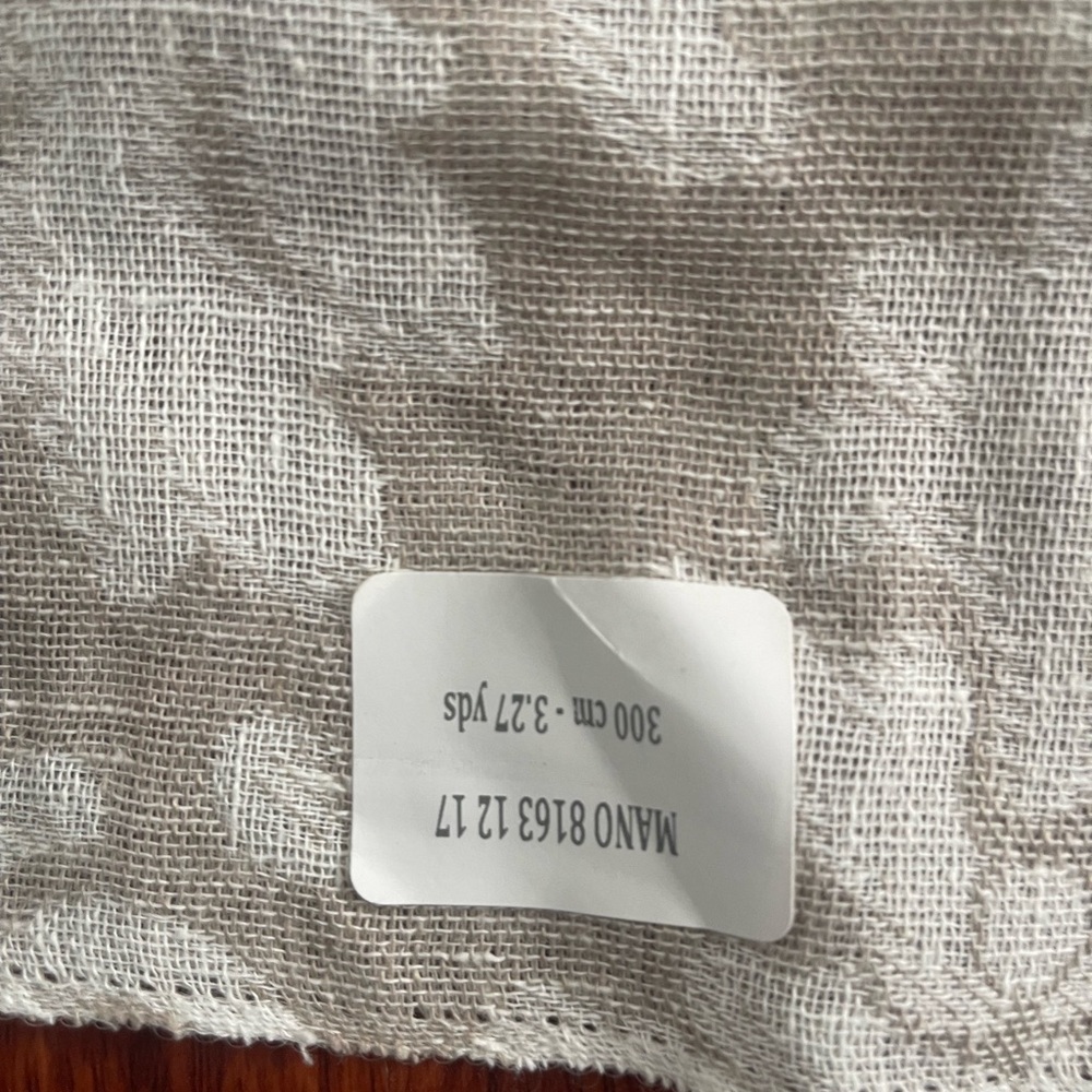 Casadeco Mano 8163 Sample Fabric | 3 Yards | Designer Upholstery/Fabric Sample | - Picture 5 of 10